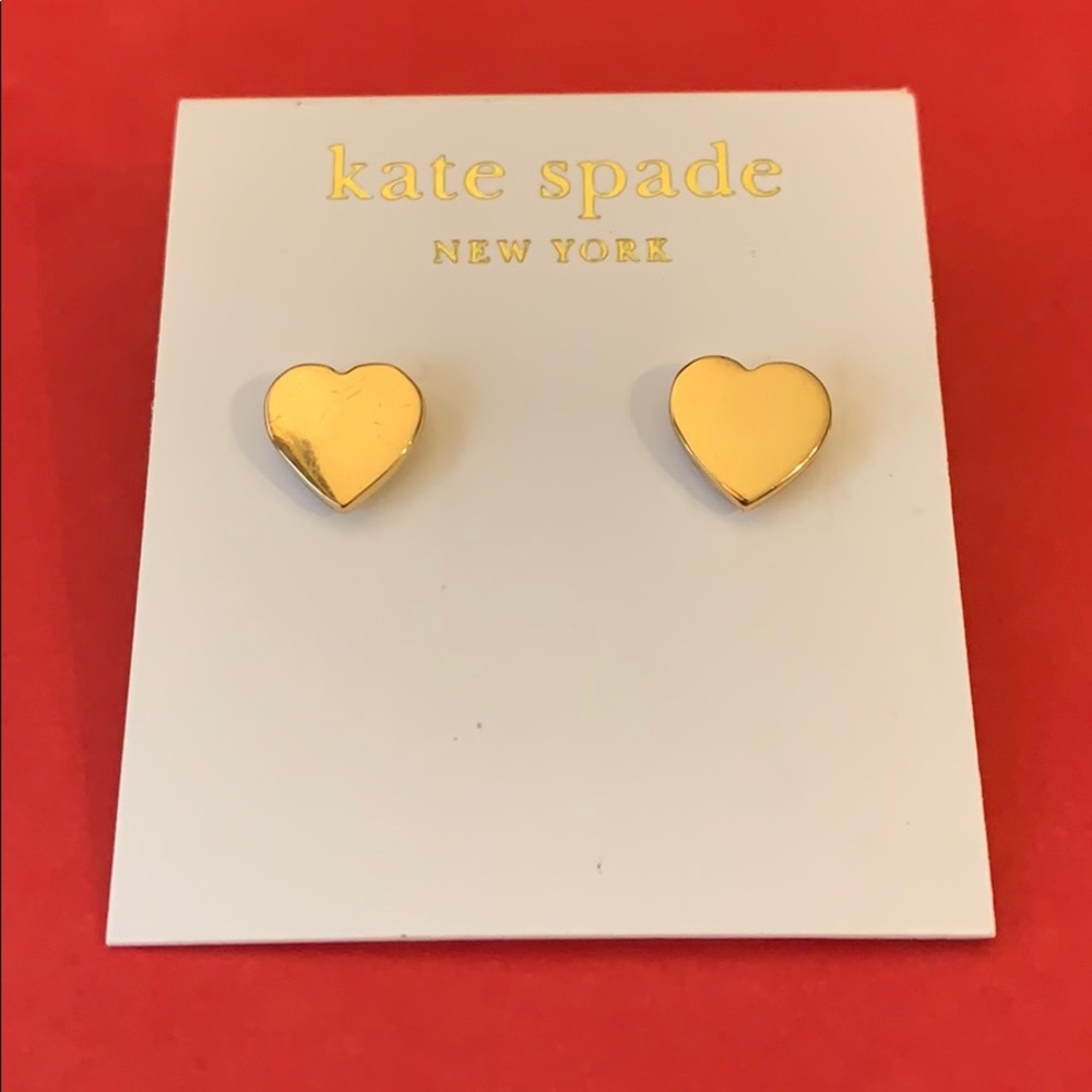 Kate Spade Heart Shaped Earrings